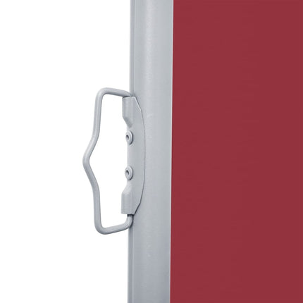 Windscherm Uittrekbaar 100X1000 Cm Rood