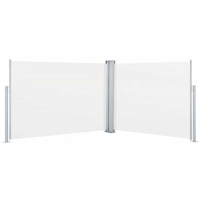 Windscherm Uittrekbaar 120X1000 Cm Crème