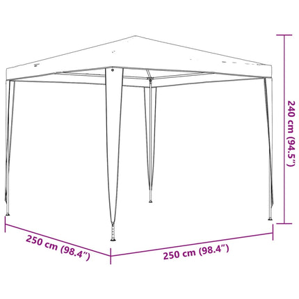 Partytent 2,5X2,5 M