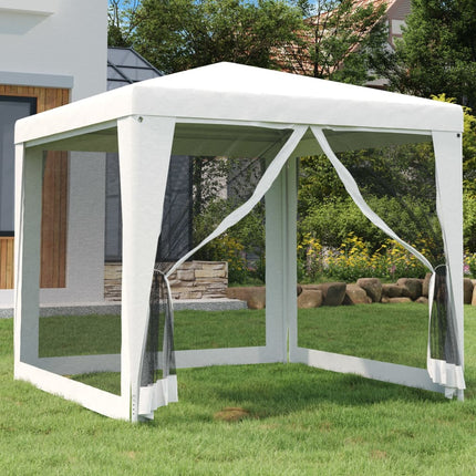 Partytent Met 4 Mesh Zijwanden 4X3 M