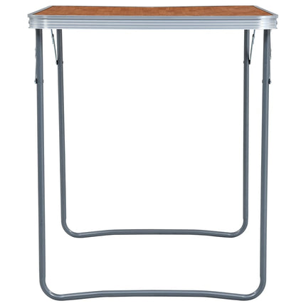 Campingtafel Inklapbaar Met Metalen Frame 80X60 Cm