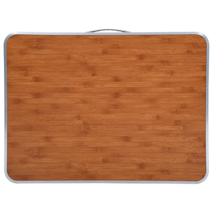 Campingtafel Inklapbaar Met Metalen Frame 80X60 Cm