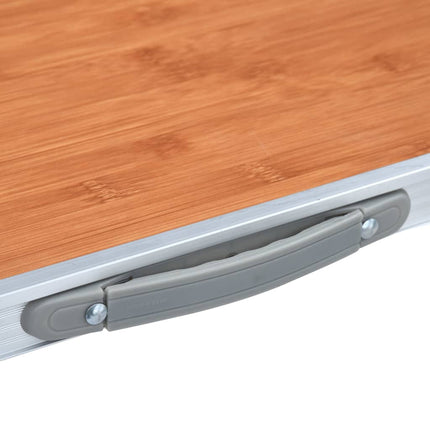 Campingtafel Inklapbaar Met Metalen Frame 80X60 Cm