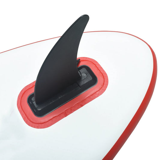 Kunststof middenvin Stand Up Paddleboard 18,3x21,2 cm zwart