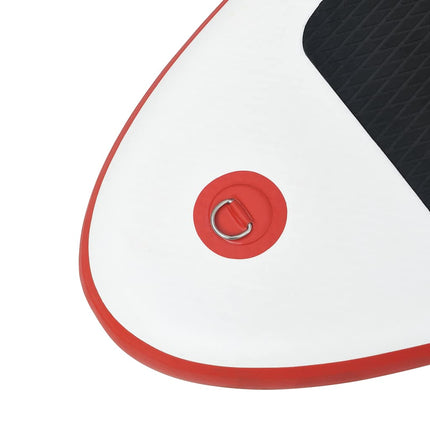 Stand-Up Paddleboard Opblaasbaar Met Zeilset En Wit