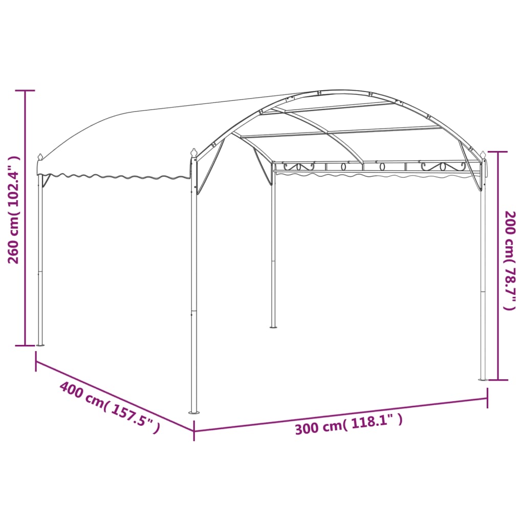 Zonneluifel 3X4 M