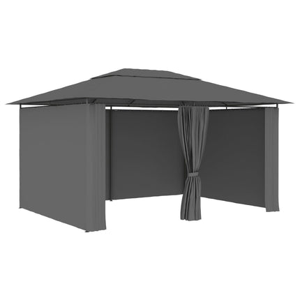 Tuinpaviljoen Met Gordijnen 180 G/M² 4X3 M
