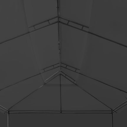 Prieel Met Gordijnen 600X298X270 Cm