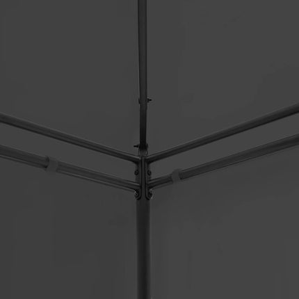Prieel Met Gordijnen 600X298X270 Cm