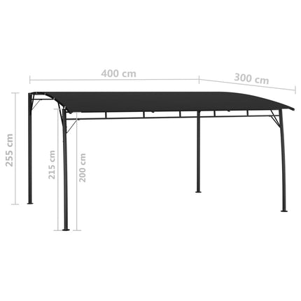 Zonneluifel 4X3X2,55 M Kleurig