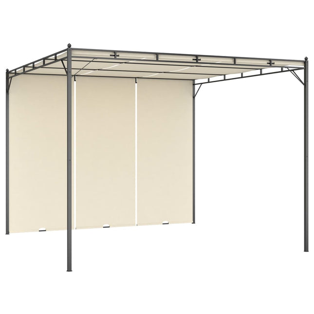 Tuinprieel Met Zijgordijn 3X3X2,25 M