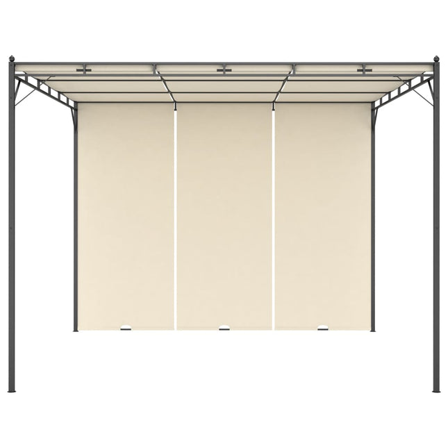 Tuinprieel Met Zijgordijn 3X3X2,25 M