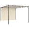 Tuinprieel Met Zijgordijn 4X3X2,25 M