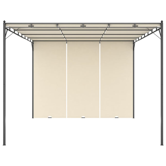 Tuinprieel Met Zijgordijn 4X3X2,25 M