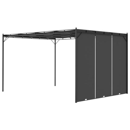 Tuinprieel Met Zijgordijn 4X3X2,25 M