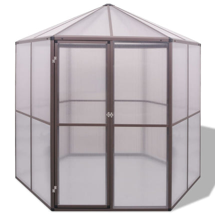 Tuinkas 240X211X232 Aluminium