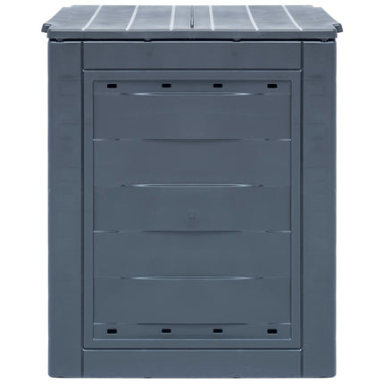Compostbakken 2 St 60X60X73 Cm Grijs