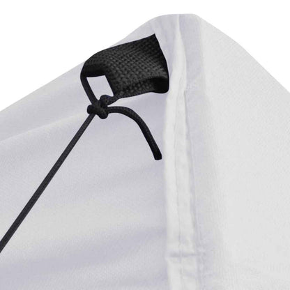 Partytent Met 4 Zijwanden Inklapbaar 3X3 M Staal Wit