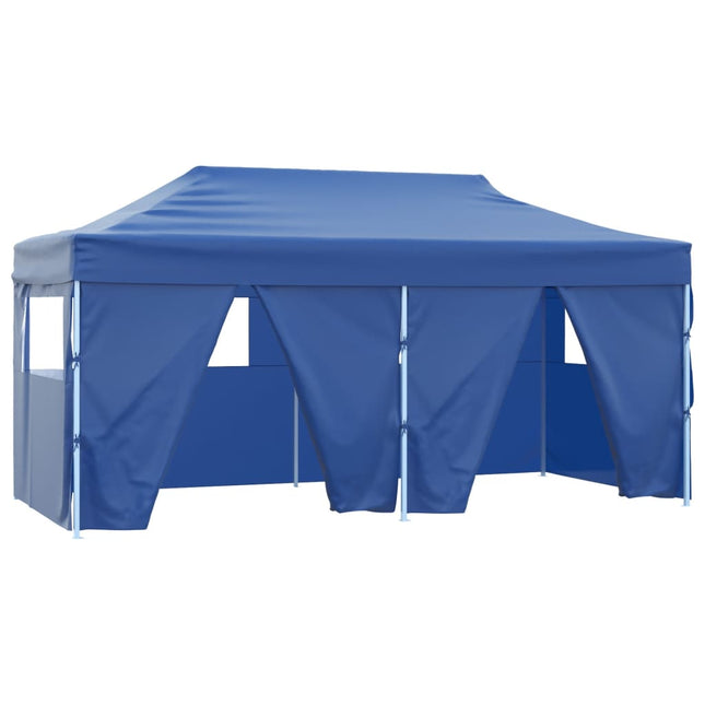 Partytent Met 4 Zijwanden Inklapbaar 3X6 M Staal
