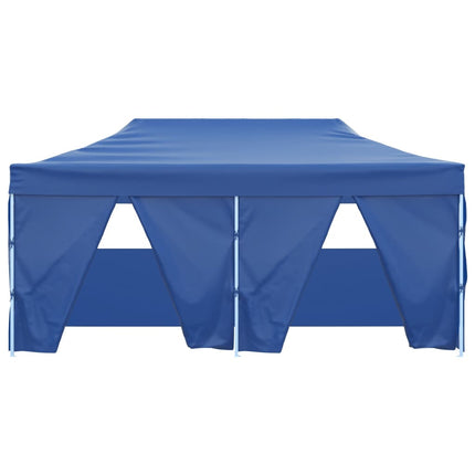 Partytent Met 4 Zijwanden Inklapbaar 3X6 M Staal