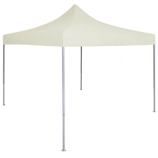 Partytent Professiol Inklapbaar 2X2 M Staal Crème