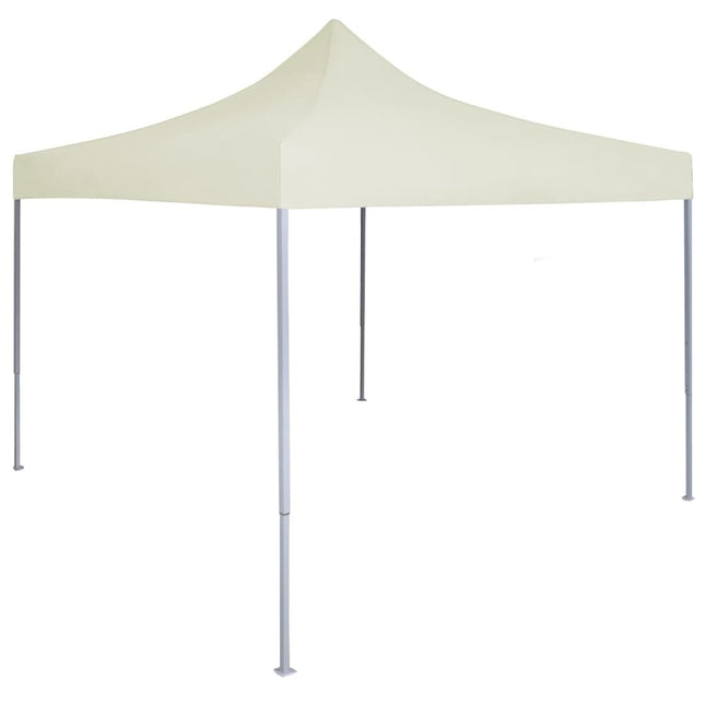Partytent Professiol Inklapbaar 2X2 M Staal Crème