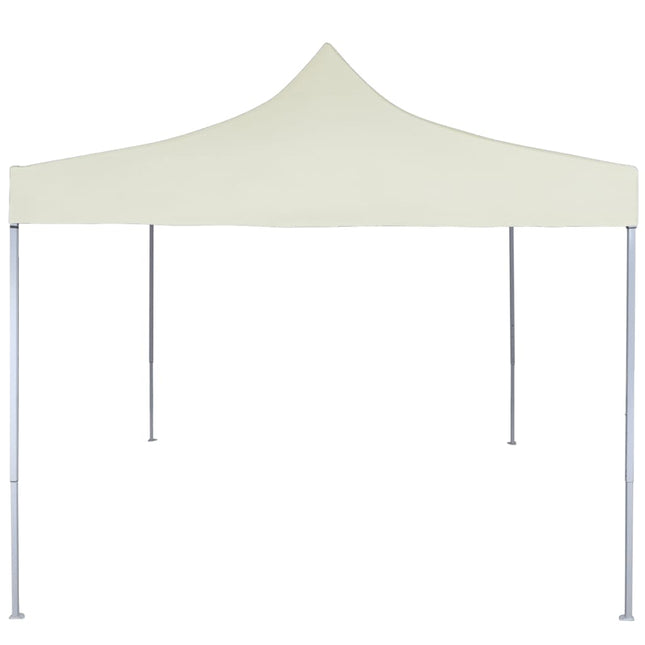 Partytent Professiol Inklapbaar 2X2 M Staal Crème