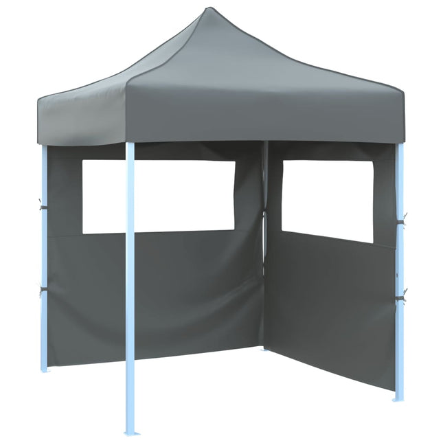 Partytent Inklapbaar 2X2 M Staal Antraciet