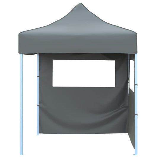 Partytent Inklapbaar 2X2 M Staal Antraciet