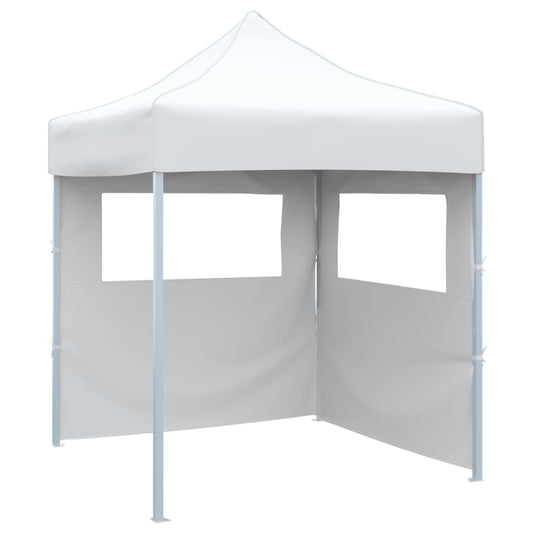 Partytent Inklapbaar 2X2 M Staal Wit