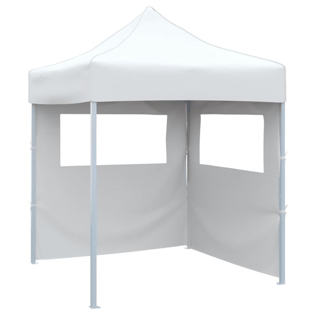 Partytent Inklapbaar 2X2 M Staal Wit