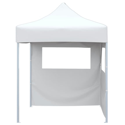 Partytent Inklapbaar 2X2 M Staal Wit