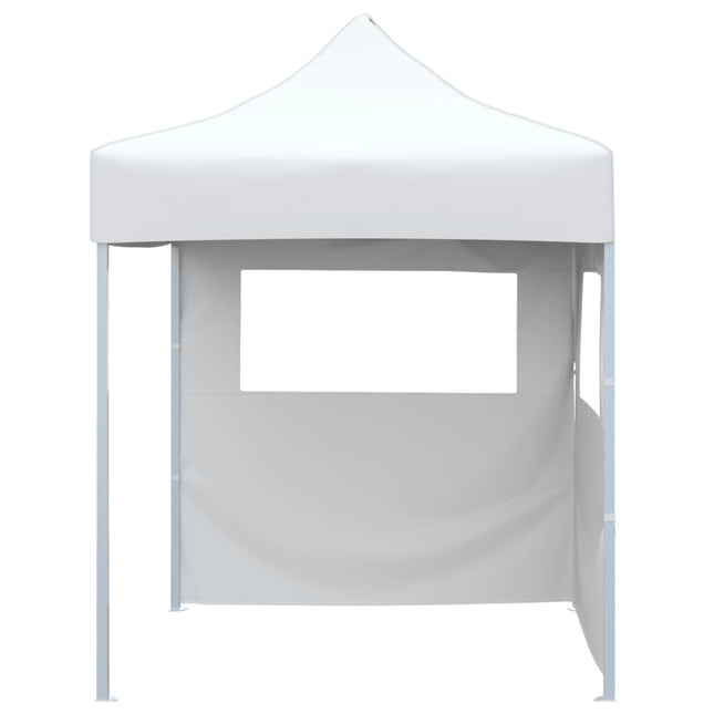 Partytent Inklapbaar 2X2 M Staal Wit