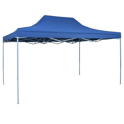 Partytenten 17 Pcs Met E Frame Oxford Stof Blauw