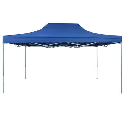 Partytenten 17 Pcs Met E Frame Oxford Stof Blauw
