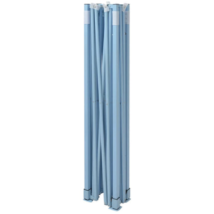 Partytenten 17 Pcs Met E Frame Oxford Stof Blauw