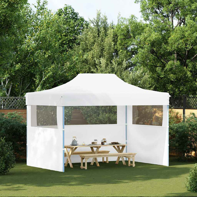 Partytent Met 3 Zijwanden Inklapbaar 3X4 M Staal