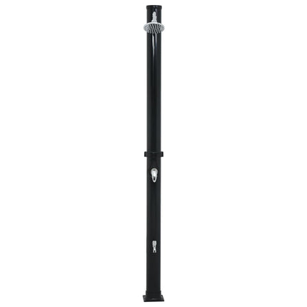 Solardouche 20 L 220 Cm Zwart