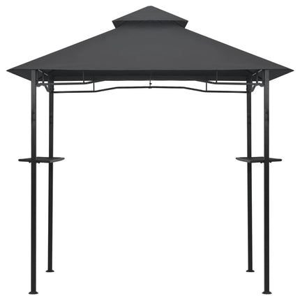 Barbecue Paviljoen 240X150X255 Cm Staal Antraciet
