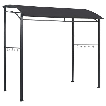 Barbecue Paviljoen 215X150X220 Cm Staal Antraciet