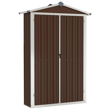Tuinschuur 116X45X175 Cm Gegalvaniseerd Staal