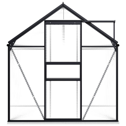 Tuinkas Met Basisframe 4,75 M² Aluminium Antracietkleurig