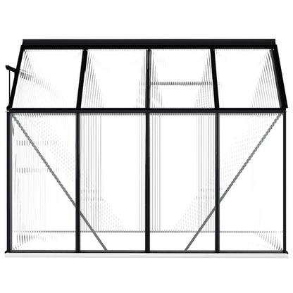 Tuinkas Met Basisframe 4,75 M² Aluminium Antracietkleurig