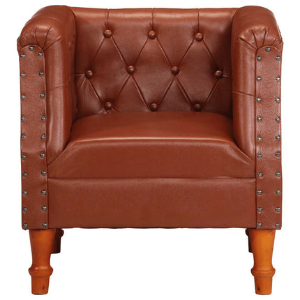 Fauteuil Echt Leer