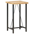 60 x 60 x 107 cm / Ruw mangohout