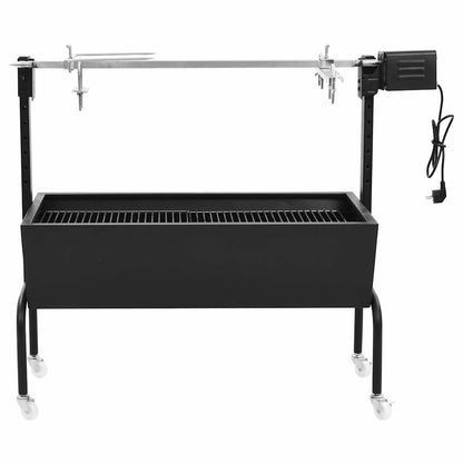 Bbq Draaispit Elektrisch Roestvrij Staal