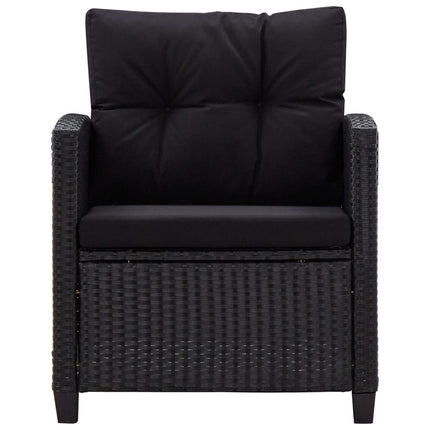 6-Delige Loungeset Met Kussens Poly Rattan