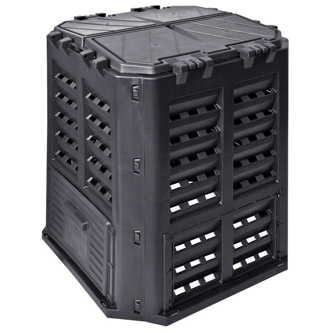 Compostbak 68,9X68,9X83,9 Cm Zwart