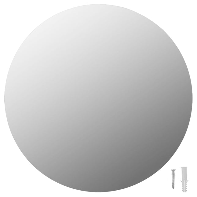 Wandspiegels 2 St Rond 40 Cm Glas