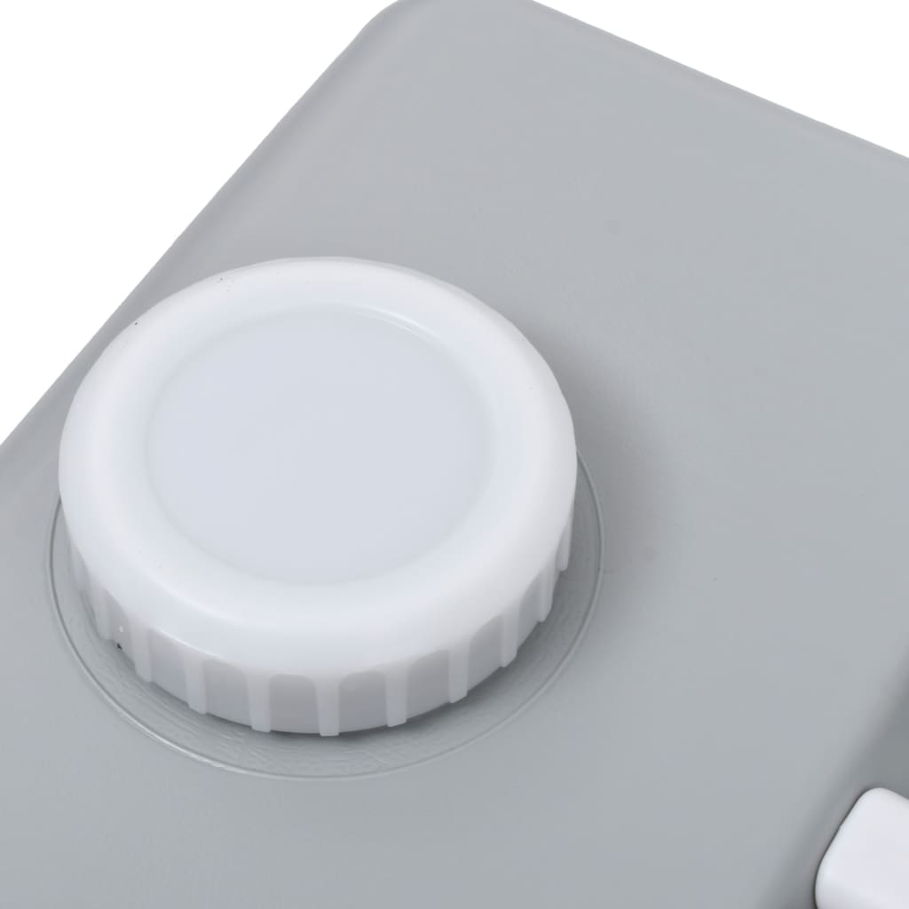 Watertank op wielen 25 L grijs